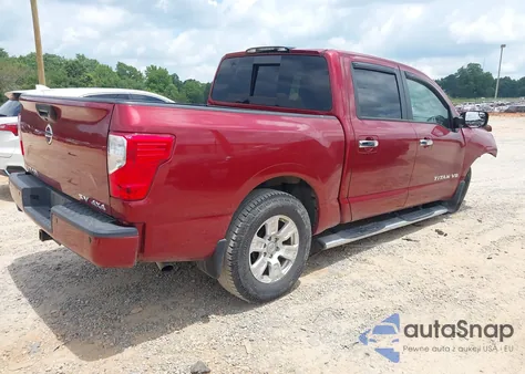 2018 Nissan Titan Sv из США, поврежденный, VIN 1N6AA1E53JN536342